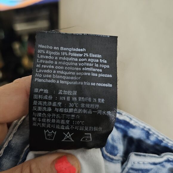 Southpole Active Flex 4-way Stretch Men's Skinny Jeans Sz 30x32 Light Sand Blue - Picture 10 of 10